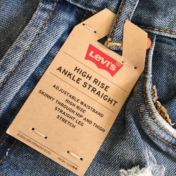 Levi’s girls high rise jeans - Picture 4 of 5